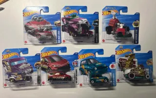 Lote 7 Hot Wheels