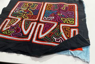 Mola Kuna Tejido Artesanal Vintage