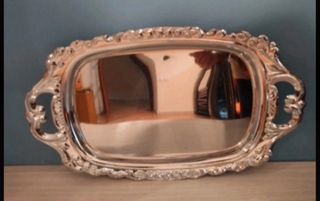 Bandeja Acero Inoxidable con Asas