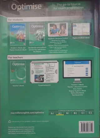 Libro inglés optimise A2