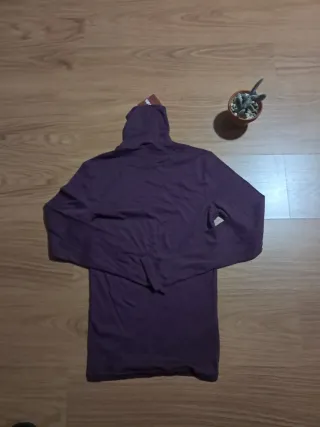 Camisola Tenezis Roxa Gola Alta Com Etiqueta