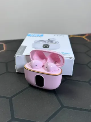 Cuffie wireless rosa