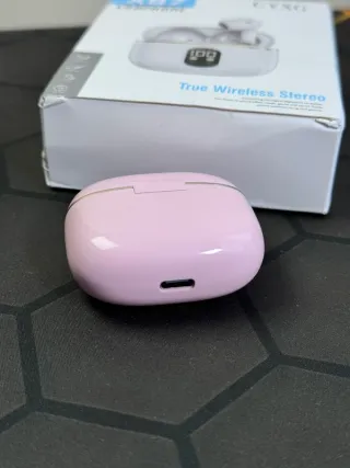 Cuffie wireless rosa