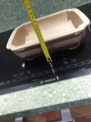 Maceta bonsai cerámica sin esmaltar