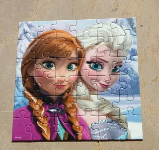 Juego Ravensburger Frozen Memory y Puzzles