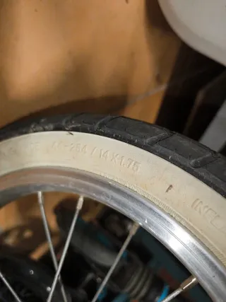 Bicicleta infantil 14 pulgadas