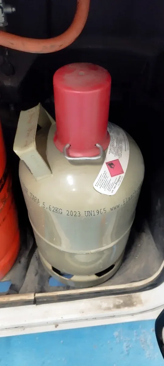 Botella Gas Europea Camper Autocaravana