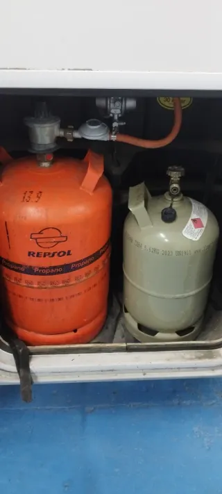 Botella Gas Europea Camper Autocaravana