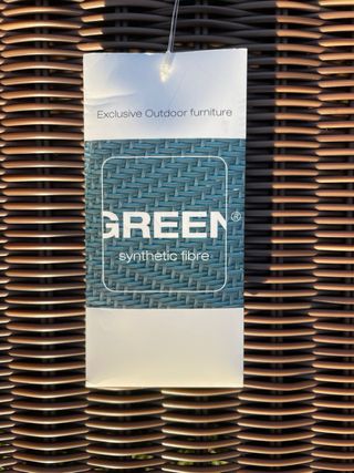 Mesa Trenzada para Terraza/Jardín