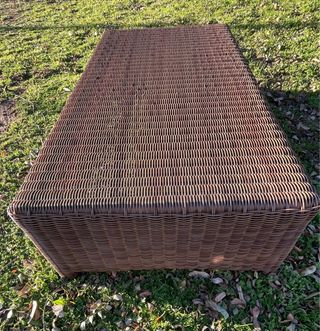Mesa Trenzada para Terraza/Jardín