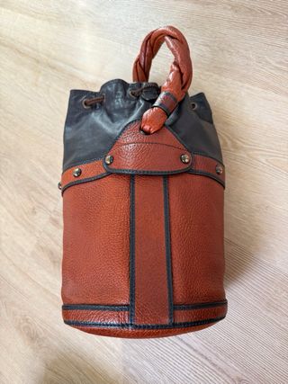 Borsa Fendi Pelle Marrone e Nera