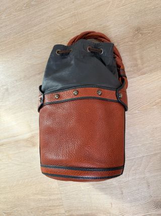 Borsa Fendi Pelle Marrone e Nera