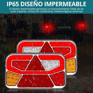 NUEVO! (53€) Kit 2 Luces Traseras LED Remolque