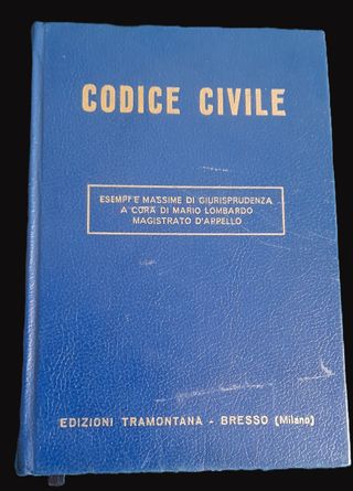 Codice Civile esempi e massime vintage