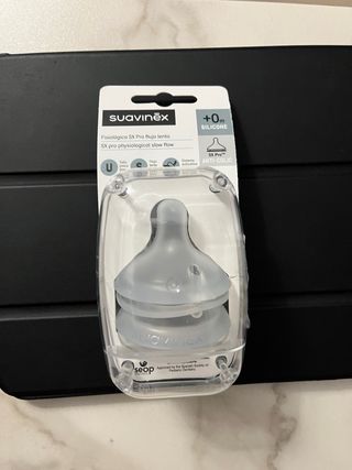 Pack 2 tetinas Suavinex SX Pro flujo lento (S)