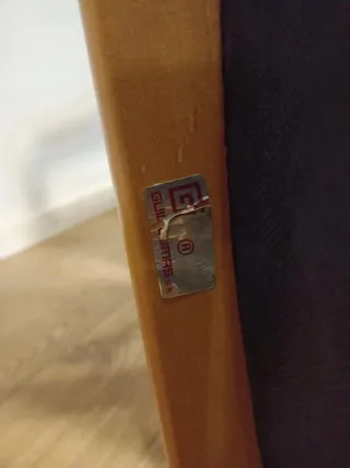 4 Butacas, sillas vintage Guilleumas