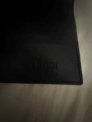 Cartera Christian Dior negro