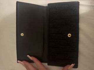 Cartera Christian Dior negro