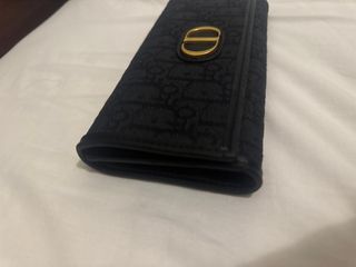 Cartera Christian Dior negro