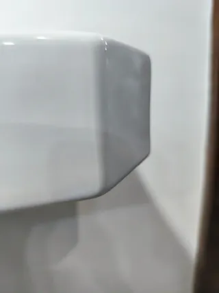 Lavabo pedestal vintage porcelana