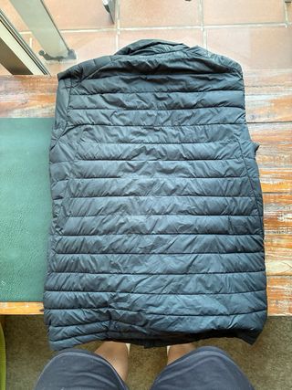 Chaqueta Columbia Negra Plumas