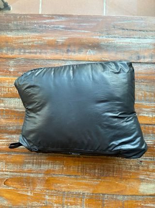 Chaqueta Columbia Negra Plumas