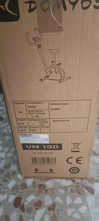 Bicicleta Estática Domyos UM 190