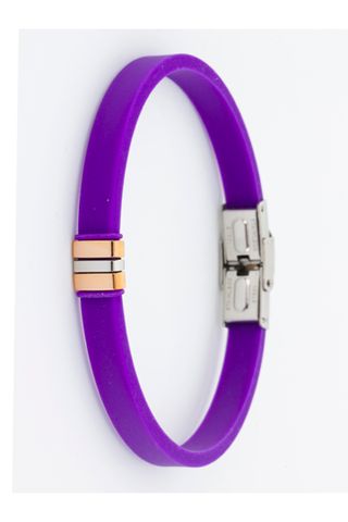 Pulsera Marea Caucho y Acero