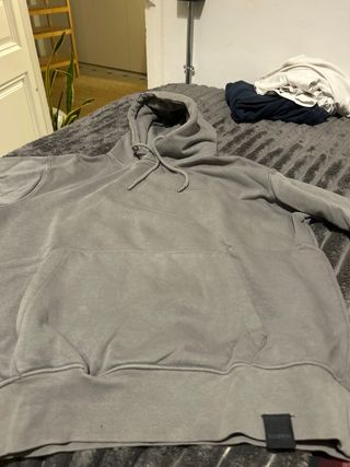 Sudadera Pull & Bear gris talla XS