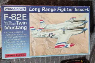 Maqueta avion Modelcraft F-82E Twin Mustang 1/48