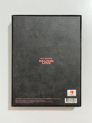 Álbum Kill this love Blackpink con pcs extras