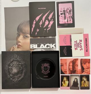 Álbum Kill this love Blackpink con pcs extras
