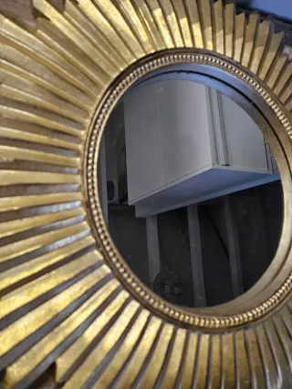 Specchio Sole Zara Home Dorato