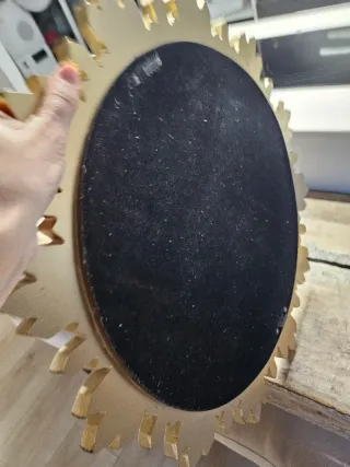 Specchio Sole Zara Home Dorato