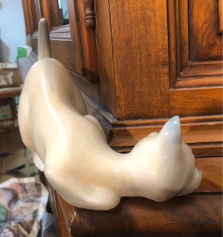 Figura Gato Porcelana Zaphir Lladro