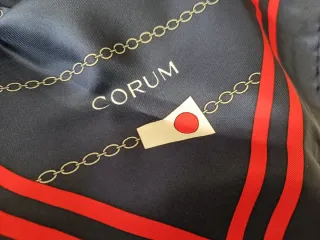 Pañuelo de seda Corum náutico