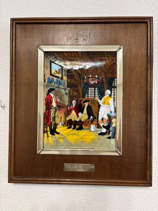 Cuadro madera y plata The Landord’s story M.Bennet