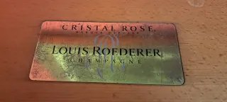 Estuche Louis Roederer 1995 de madera vintage