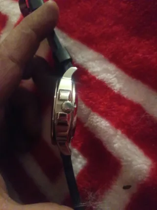 Reloj Hermes Negro y Plateado