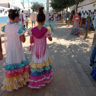 Trajes de flamenca niña multicolor 9 y 10 años