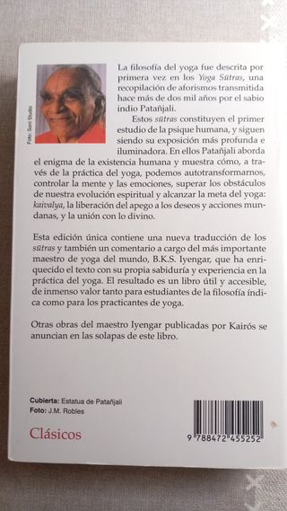 Luz sobre los yoga sutras de Patanjali (Spanish...