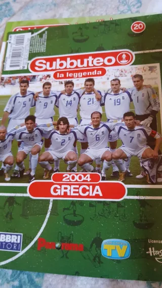 Subbuteo Grecia 2004 alcuni omini si svitano