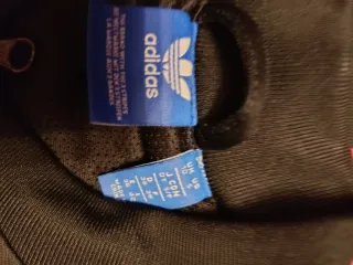 Giacca tuta Adidas nera donna