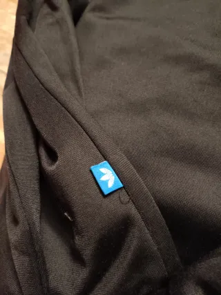 Giacca tuta Adidas nera donna