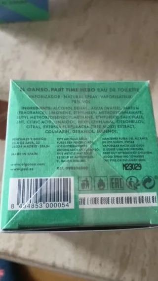 El Ganso Part Time Hero Colonia 75 ml