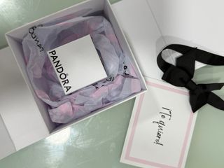 Anillo Pandora Corazón Rojo y Circonitas