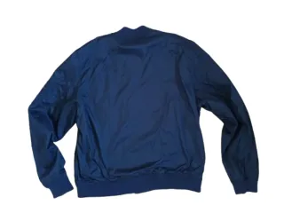 Chaqueta Bomber Stradivarius t. XL Azul Marino