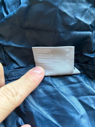 Cortavientos Columbia Impermeable Azul/Negro