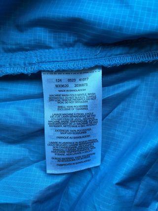 Cortavientos Columbia Impermeable Azul/Negro