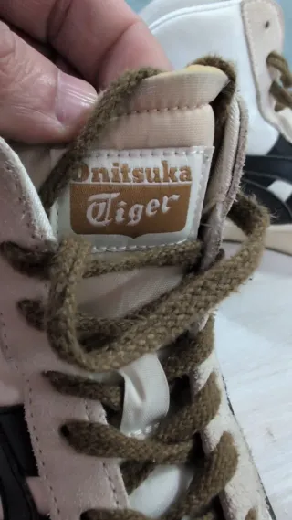 Scarpe Onitsuka Tiger bianche e marroni taglia 38